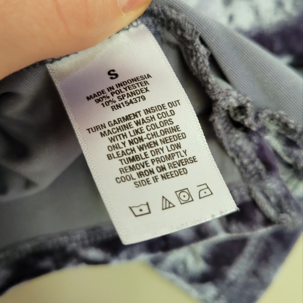 Blue Gray Velvet Shirt - Picture 6 of 6